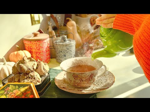 Видео: Красивая осенняя дачная жизнь - slow living🍂Шоколадное безе - натуральные осенние овощи