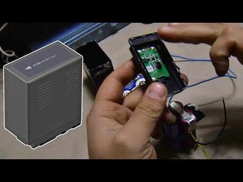 Видео: Как нас дурят китайцы. Перепаковка аккумулятора vbg6 для видеокамер Panasonic
