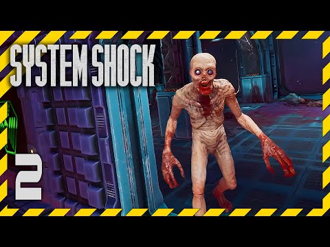 Видео: System Shock Remake 2023 прохождение 2 💾 walkthrough