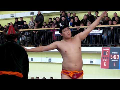 Видео: Моменты абсолютного первенства по бүхэ барилдаан турнира памяти Базара Ринчино-2017.