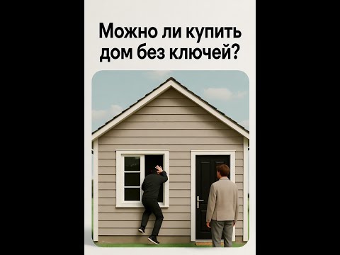 Видео: купил дом без ключей...лезу в окно...