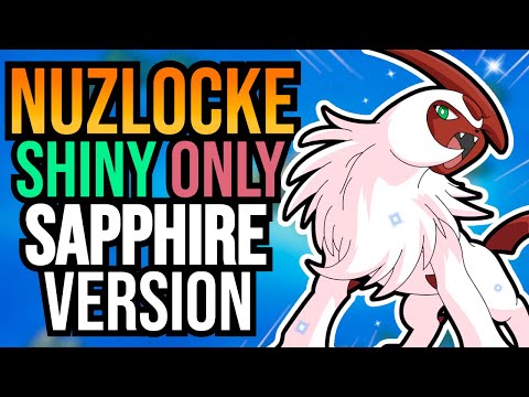 Видео: Могу ли я победить Pokemon Sapphire, используя ТОЛЬКО БЛЕСТЯЩИЕ?