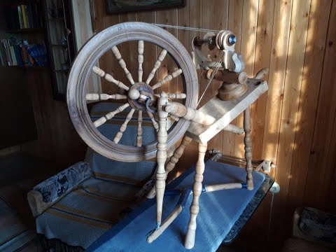 Видео: Восстановление прялки 1881 года