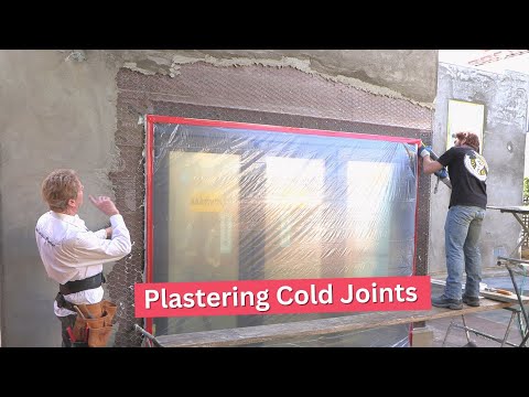 Видео: Советы и приемы по штукатурке, чтобы избежать растрескивания.