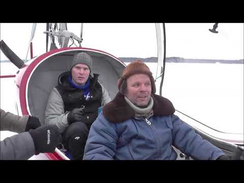 Видео: На автожире Звезда зимой на Волге