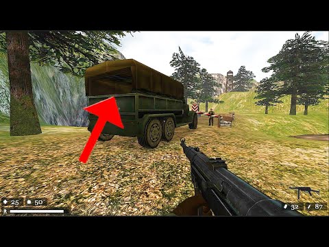 Видео: Что будет если СРАЗУ залезть в Грузовик в самом начале | Wolfenstein