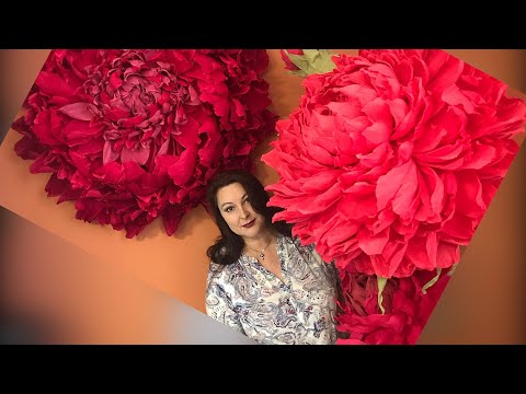 Видео: Мой самый большой цветок. Видео МК. My biggest flower.