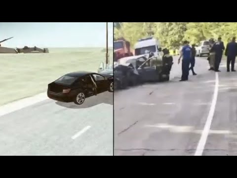 Видео: АВАРИИ НА РЕАЛЬНЫХ СОБЫТИЯХ В ИГРЕ ВАЗ КРАШ ТЕСТ СИМУЛЯТОР 2