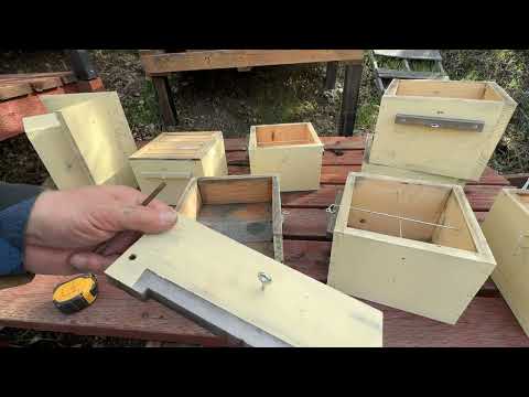 Видео: Конструкция японского улья в деталях - Japanese hive details.