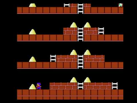 Видео: Championship Lode Runner Прохождение 2. STAGE 3-4