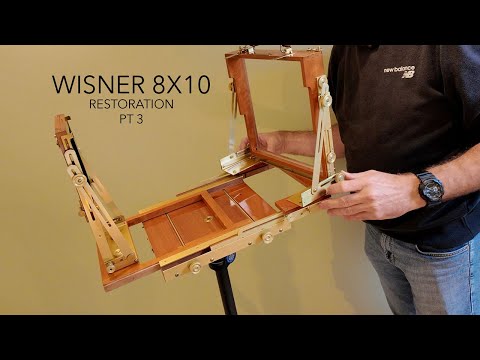 Видео: Реставрация старой камеры 8x10 из дерева и латуни | Крупноформатная фотография