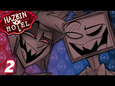 Видео: Забытая часть 2 — Вокс и Аластор (Hazbin Hotel Comic Dub)