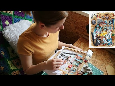 Видео: ВЫШИВКА КРЕСТОМ/ВСЕГО-ТО 8500/ЛУКАС/Ксения Новикова/ХИМЕРА/НЕ ВСЕ ПОЛУЧАЕТСЯ/АННА АНАНЧИК