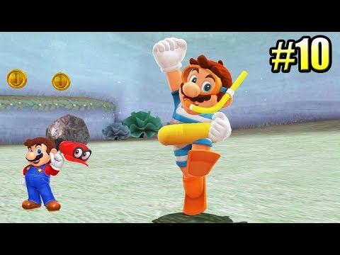 Видео: Super Mario Odyssey {Switch} прохождение часть 10 — Озерное Царство