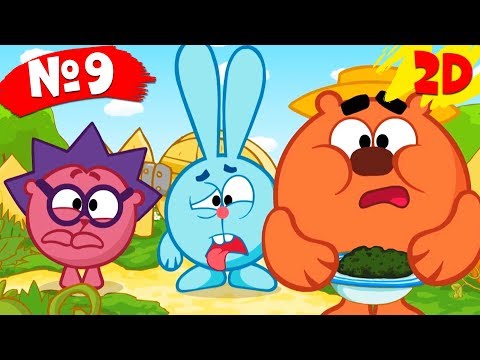 Видео: Все серии подряд. Часть 9 | Смешарики 2D в HD!