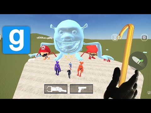 Видео: Туалет Skibidi против человека-спайкара Titan | Nextbots в моде Playground в последней версии | g...