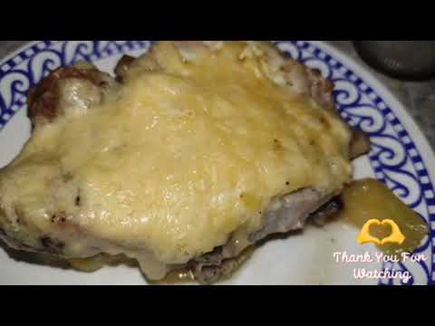 Видео: Мясо под сыром - по мотивам мяса по-французски.