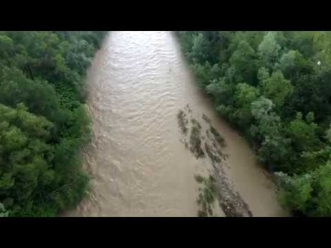Видео: Повінь .Річка Пістинька 22.06.2020.