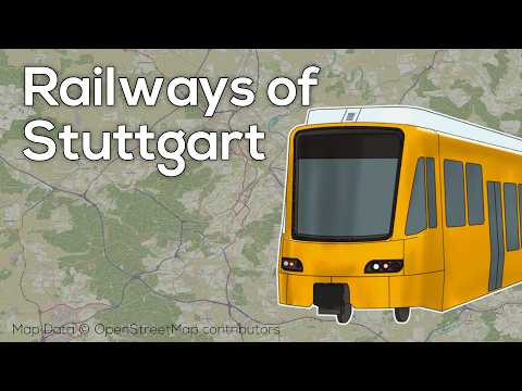 Видео: Эта транспортная система КРАЙНЕ сложна! | Stuttgart S-Bahn & Stadtbahn