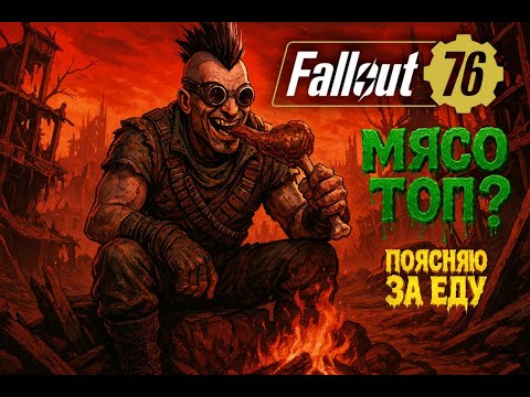 Видео: Fallout 76 — зачем еда, и почему Мясоед Топ?!