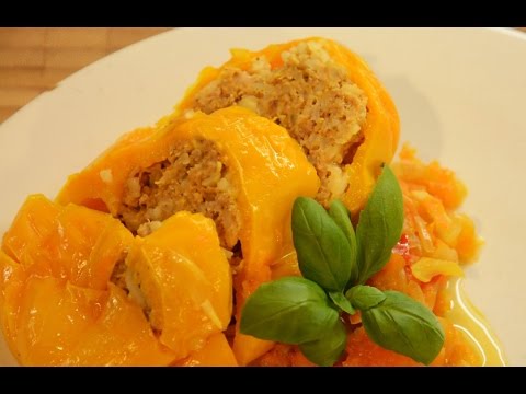 Видео: Фаршированные Перцы в Мультиварке Скороварке Redmond RMC-P350 Рецепты для Мультиварки