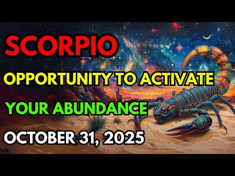 Видео: СКОРПИОН ♏ УСПЕХ ВО ВСЕХ СФЕРАХ ЖИЗНИ! 🌟 ЭТО ВАШЕ ВРЕМЯ! 🔥 Гороскоп на 31 ОКТЯБРЯ 2025 ГОДА