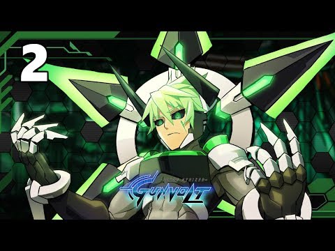 Видео: Azure Striker Gunvolt Прохождение на русском #2 Телебашня