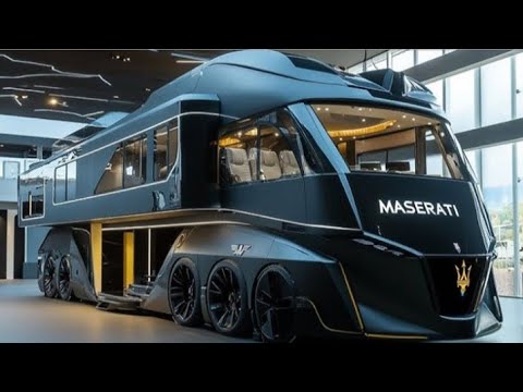Видео: Maserati Motorhome 2026 Роскошь На Колесах