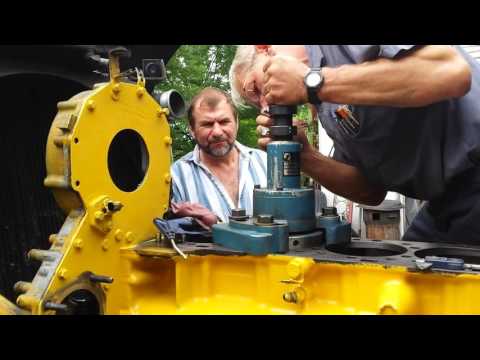 Видео: #3. Капитальный ремонт двигателя, Катерпиллер 3406Е / С15. Caterpillar 3406E / C15 Inframe overhaul.