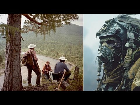 Видео: Встреча с людьми прошлой цивилизации скрывающимися  в тайге