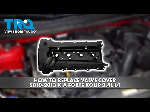 Видео: Как заменить крышку клапана на Kia Forte Koup 2.4L L4 2010-2013 годов
