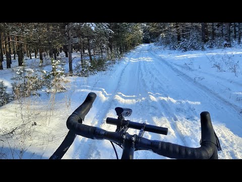 Видео: Зимняя велопокатушка на FORMAT 5222