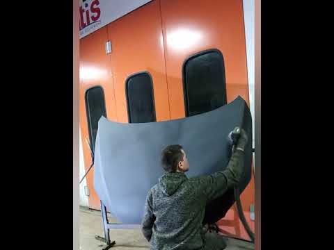 Видео: Ремонт и покраска капота на Toyota RAV4 , цвет 🎨 1G3 .