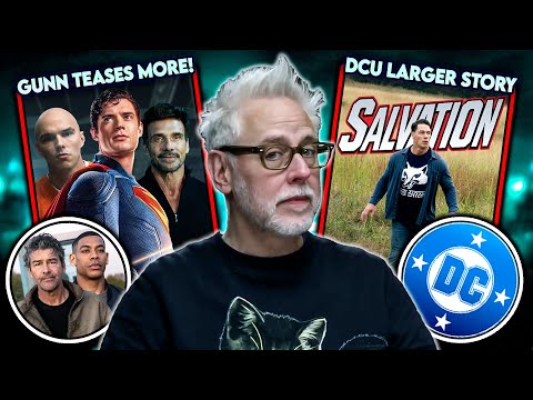 Видео: Джеймс Ганн намекает на будущее киновселенной DC — «Спасение», «Фонари» и «Большая история»!