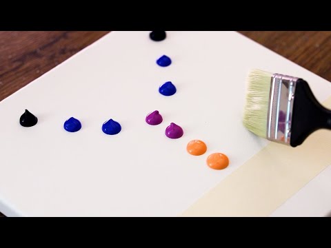 Видео: Акриловая картина "Розовая Аврора" #391