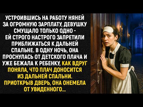 Видео: Устроившись на работу няней за огромную зарплату, девушку смущало только одно, ей строго запретили..