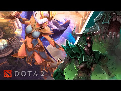Видео: АНДЕД И ВЕНГА В DOTA 2 ► СТРИМ
