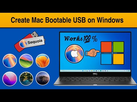 Видео: Как создать загрузочную флешку Mac (macOS) на ПК с Windows | 🤯 🤯 Новый метод 2025 года 🤯 🤯 | Рабо...