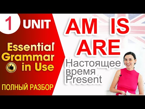 Видео: Unit 1 Настоящее время в английском и слова AM, IS, ARE | OK English elementary