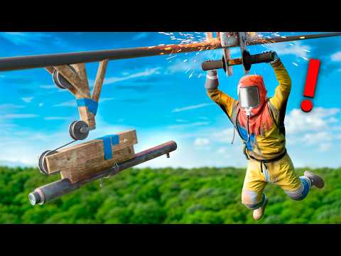 Видео: ЛОВУШКА - ЗИПЛАЙН! УПАДИ ко МНЕ в ДОМИК! РАСТ/RUST