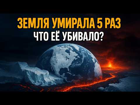 Видео: Что убило 96% жизни на Земле? 5 Апокалипсисов Земли