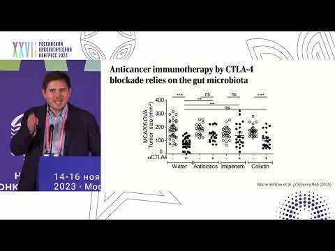 Видео: Результаты проспективного исследования по взаимосвязи эффективности ИТ и микробиоты толстой кишки