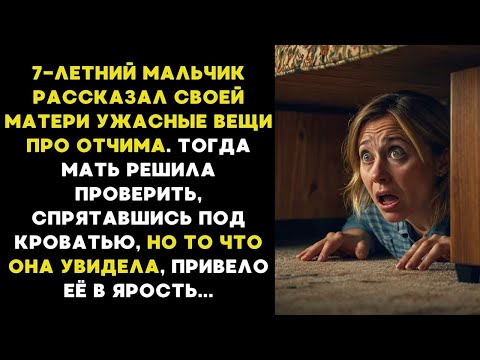 Видео: 7-ЛЕТНИЙ мальчик РАССКАЗАЛ матери УЖАСНЫЕ вещи про ОТЧИМА, а когда мать решила ПРОВЕРИТЬ, то ужас...