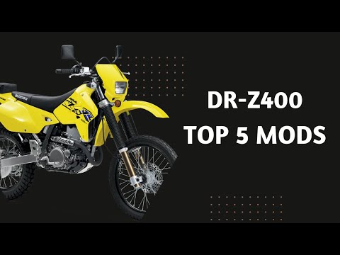 Видео: 5 основных модов для DRZ400 (дешевых и простых)