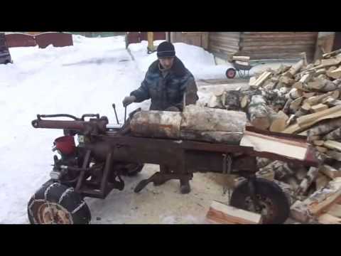 Видео: Самоходный гидроколун