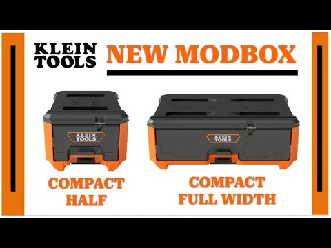 Видео: 🔥 НОВЫЕ компактные ящики для инструментов ModBox 54843 МБ ModBox 54844 МБ Klein ModBox