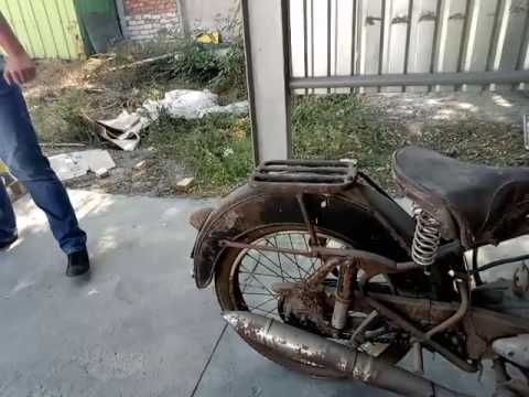 Видео: Минск м1м 1959 "Grandpa's Garage"