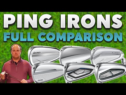 Видео: Сравнение всех моделей Ping Golf Iron 2025 года | G440 G730 i530 i230 Blueprint S и Blueprint T