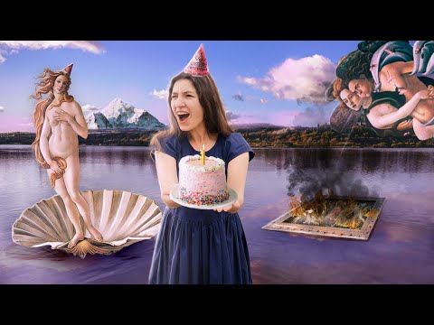 Видео: день НАРОДЖЕННЯ ВЕНЕРИ. Сандро Боттічеллі