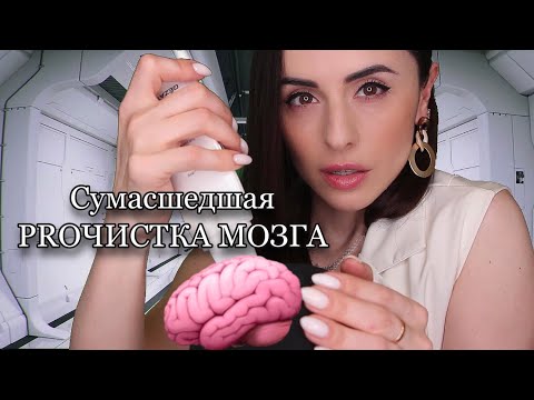 Видео: ASMR Сумасшедшая PROЧИСТКА МОЗГОВ! 🧠